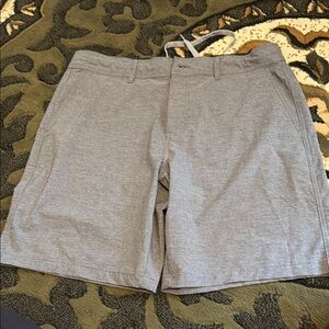 Men's Grey Performance Stretch Shorts